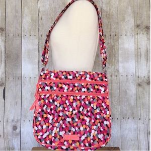 Vera Bradley Triple Zip Hipster in Pixie Confetti